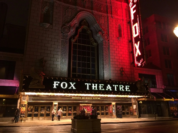 Theater entrance